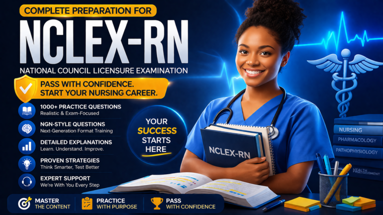 NCLEX-RN – National Council Licensure Examination(NCLEX-RN) Exam