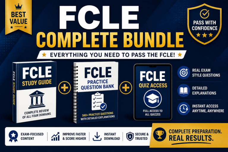 FCLE Complete Bundle — Everything You Need to Pass