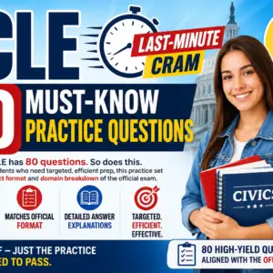 FCLE Last-Minute Cram: 80 Must-Know Practice Questions