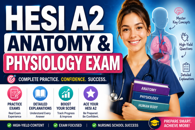 HESI A2 Anatomy & Physiology Practice Test – 870 Exam-Style Questions with Full Explanations