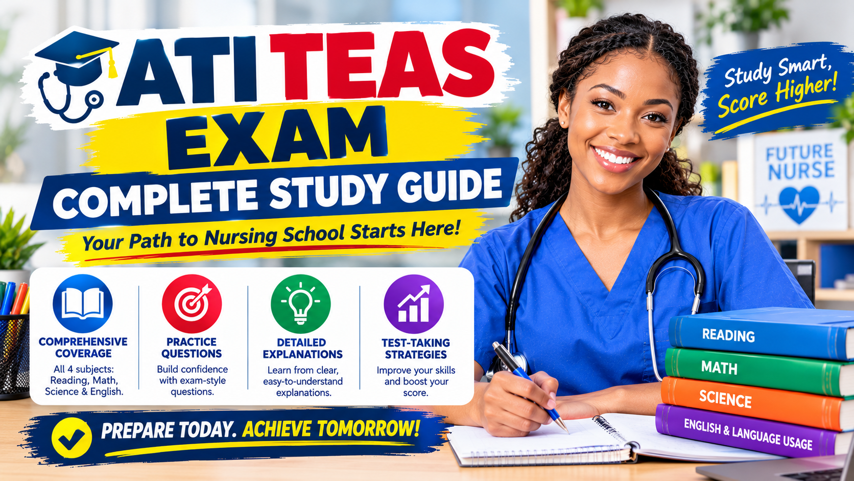 ATI TEAS Exam Complete Guide: Everything You Need to Prepare for the TEAS 7