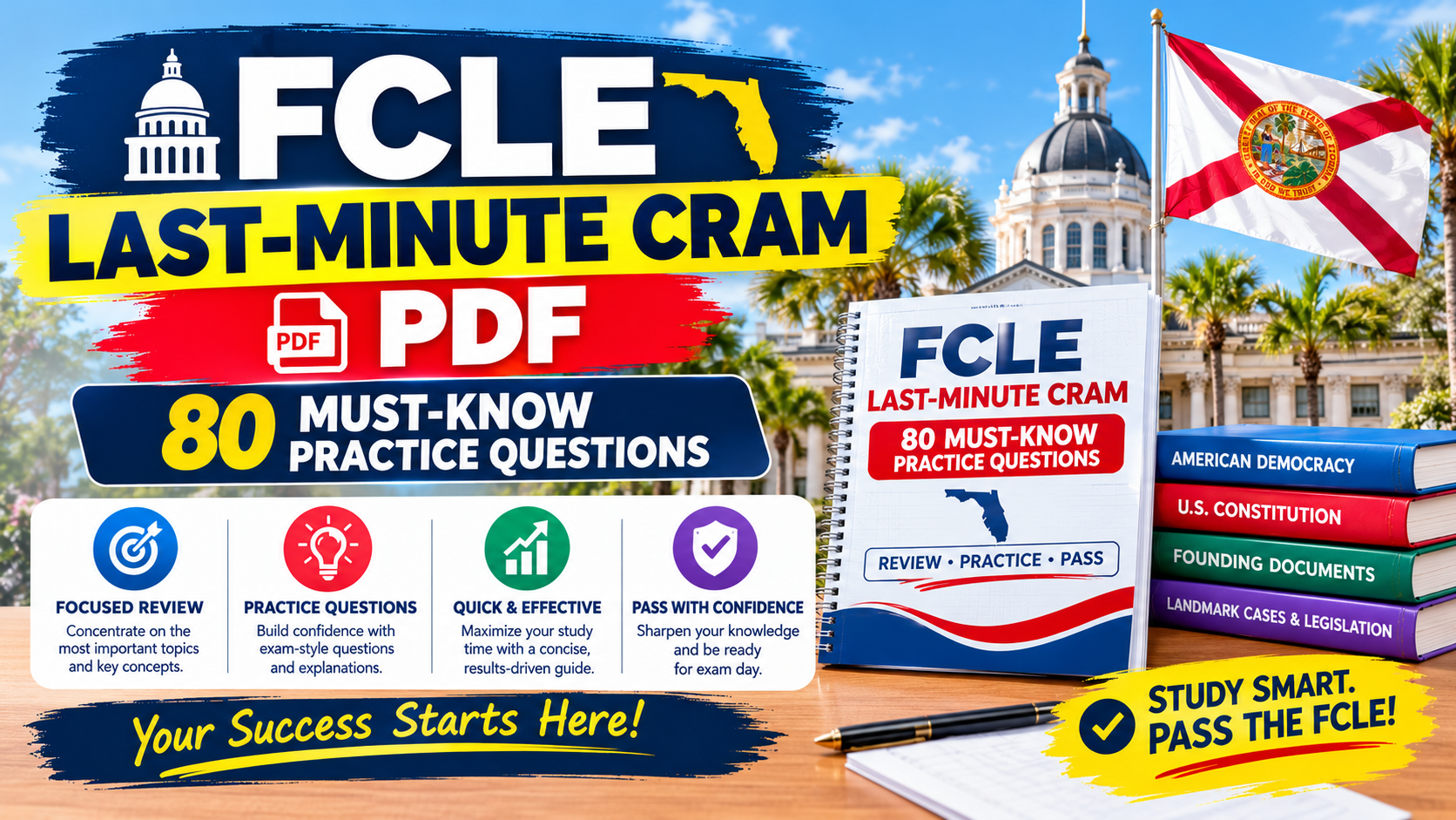 FCLE Last-Minute Cram PDF : 80 Must-Know Practice Questions